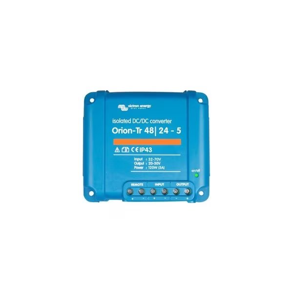 DC to DC Converter, 48V DC to 48V DC, 120VA, 0 Hz, Victron Energy, Mfr#: ORI484810110